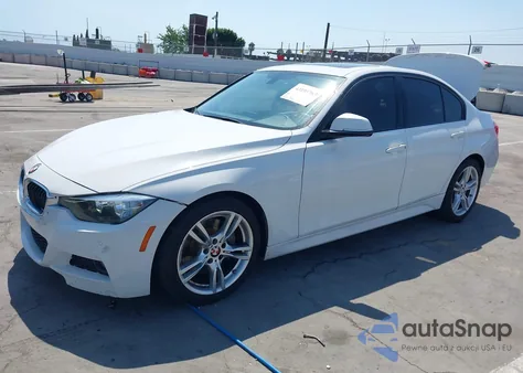 2016 BMW 328I из США, поврежденный, VIN WBA8E9G57GNU27762